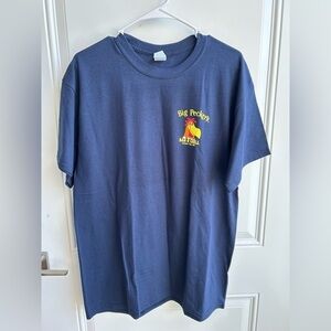 Navy Blue Graphic T-Shirt Size Large